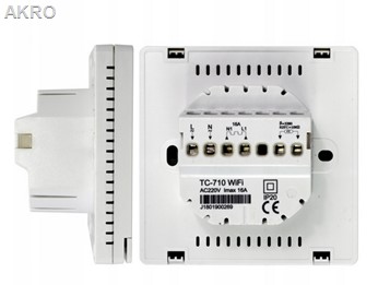 ESCO TC-710WIFI TUYA BIAŁY Termostat podłogowy